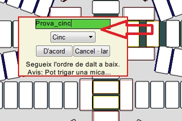 Dialeg per a aimportar pinyes